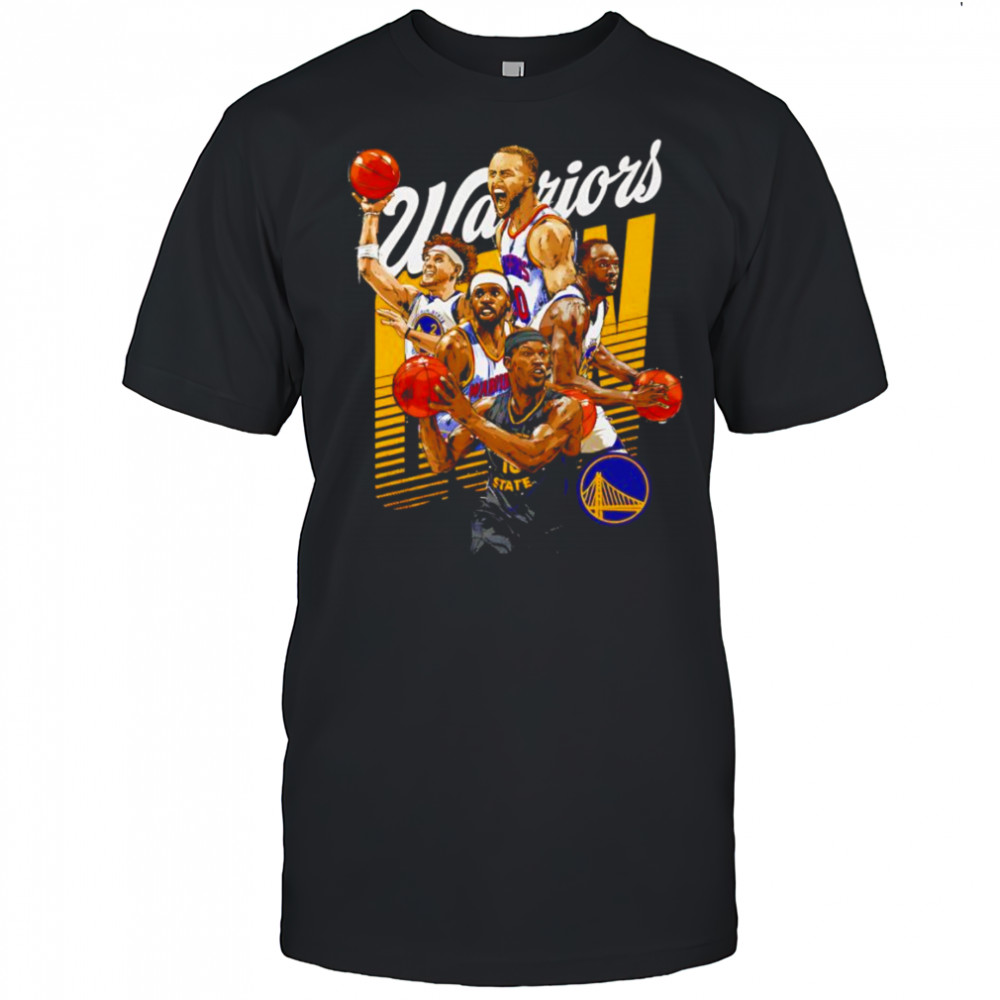 Golden State Warriors Starting 5 shirt