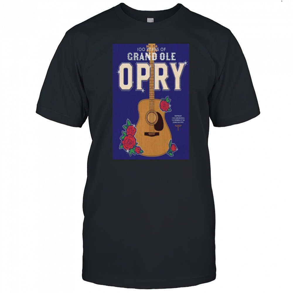 Grand Ole Opry Poster 100 Years of Grand Ole Opry BOOK Shirt