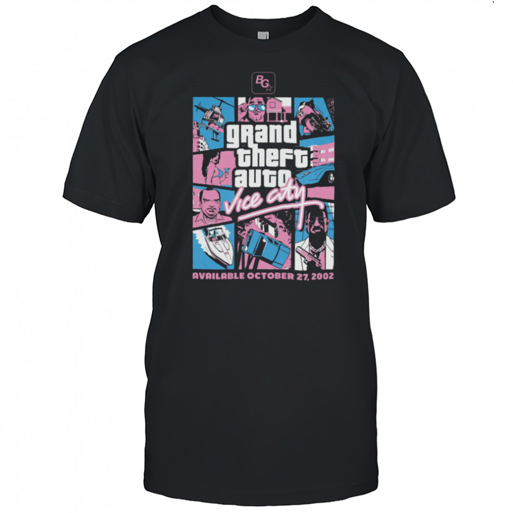 Grand Theft Auto Vice City Vintage Graphic T Shirt