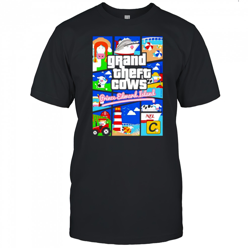 Grand Theft Cows shirt