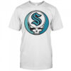 Grateful Dead with Seattle Kraken NHL Hockey logo shirt