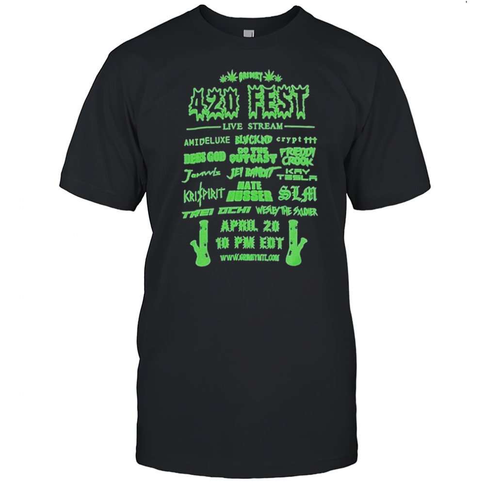 Grimey 420 Fest T-shirt