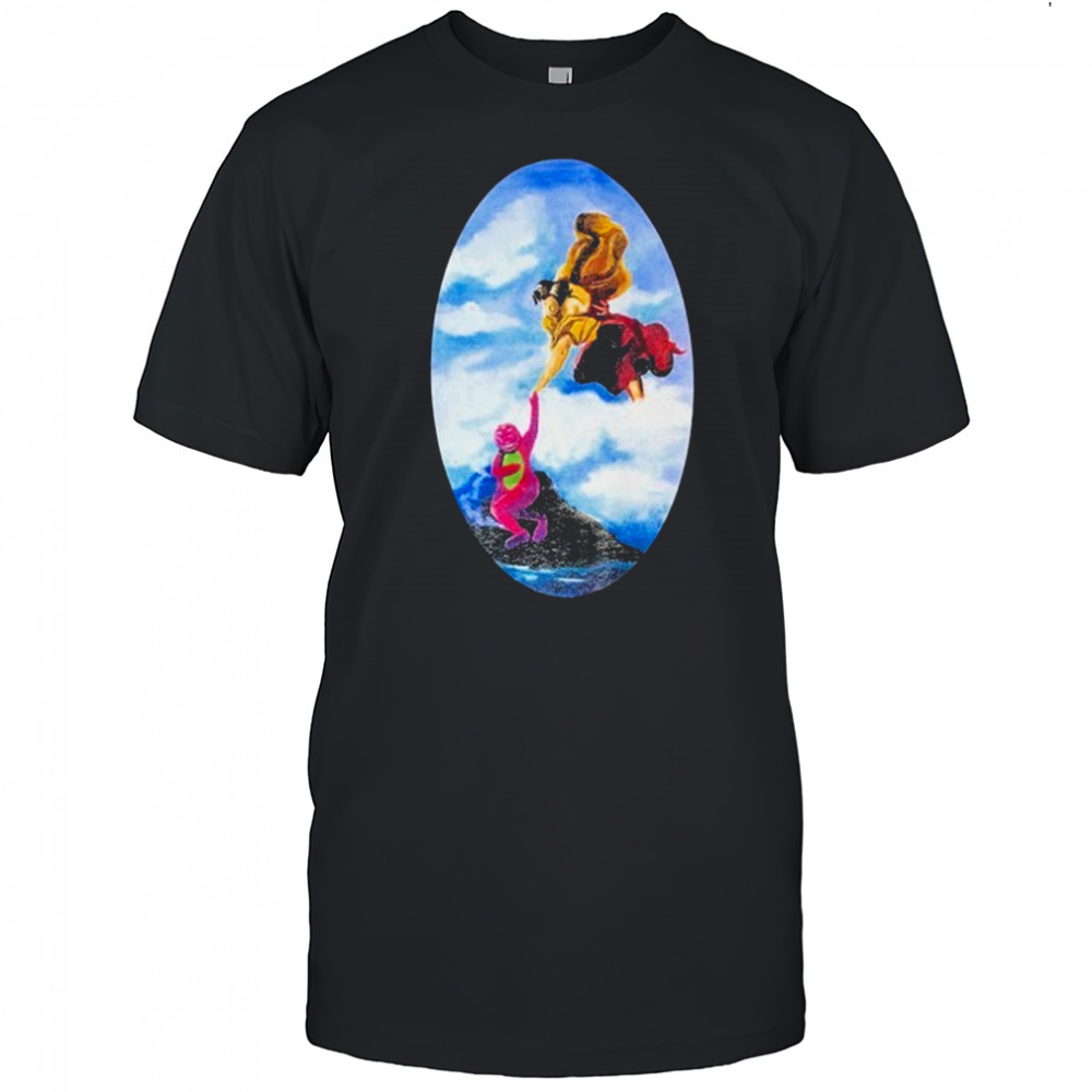 Grimey Barney Is God T-shirt