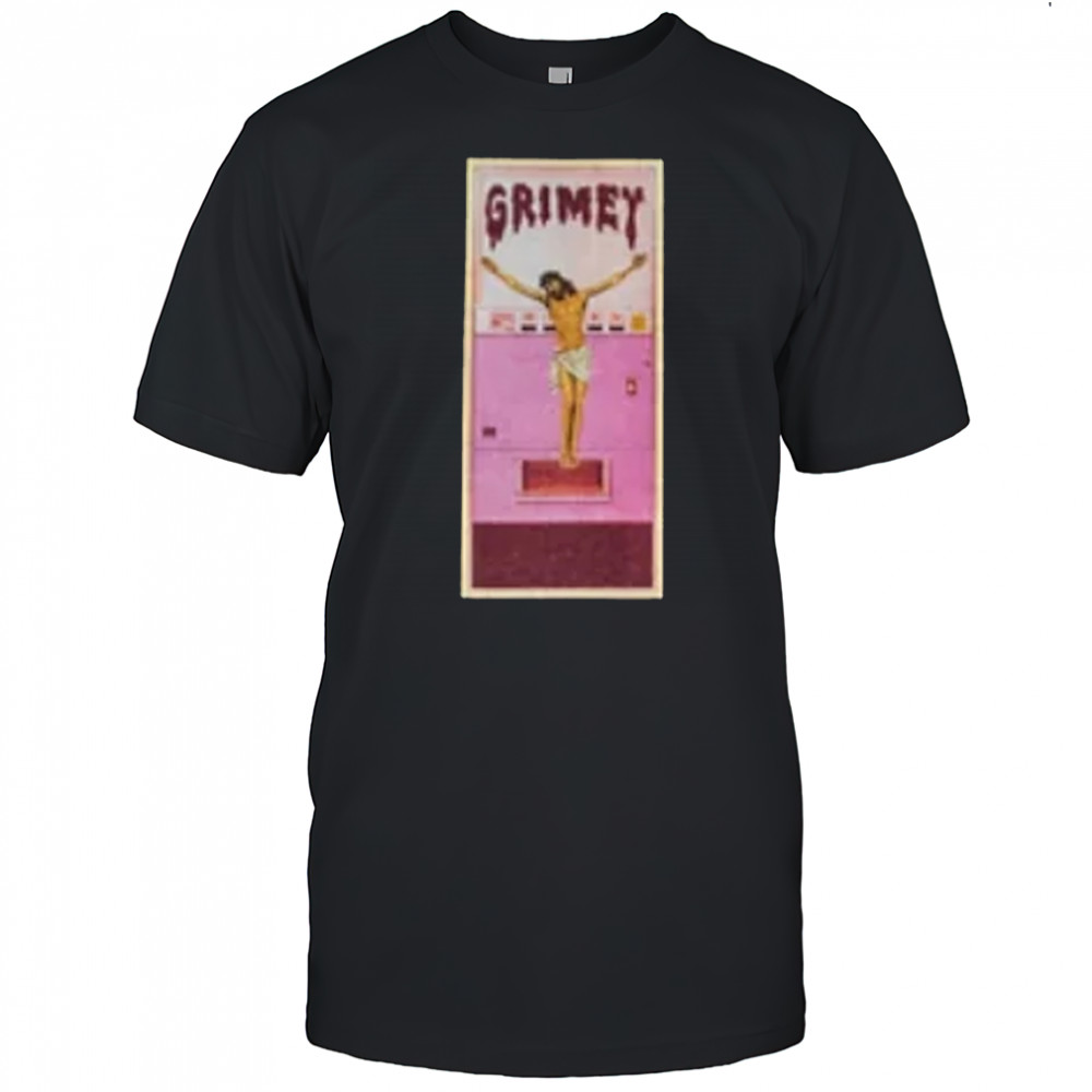 Grimey Jesus Dispenser T-shirt