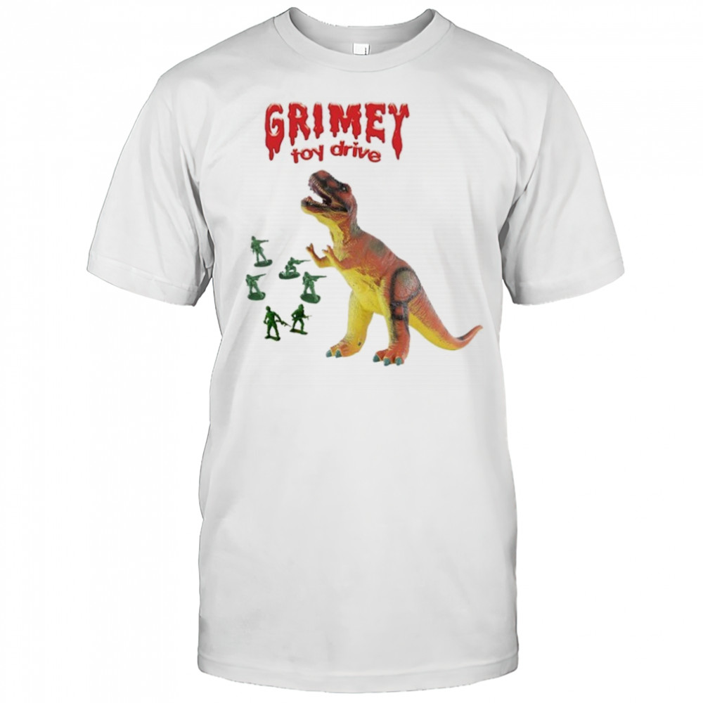 Grimey Toy Drive Dinosaur T-shirt