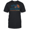 Gulf Of America Est 2025 Retro Vintage Beach Wave T-Shirt