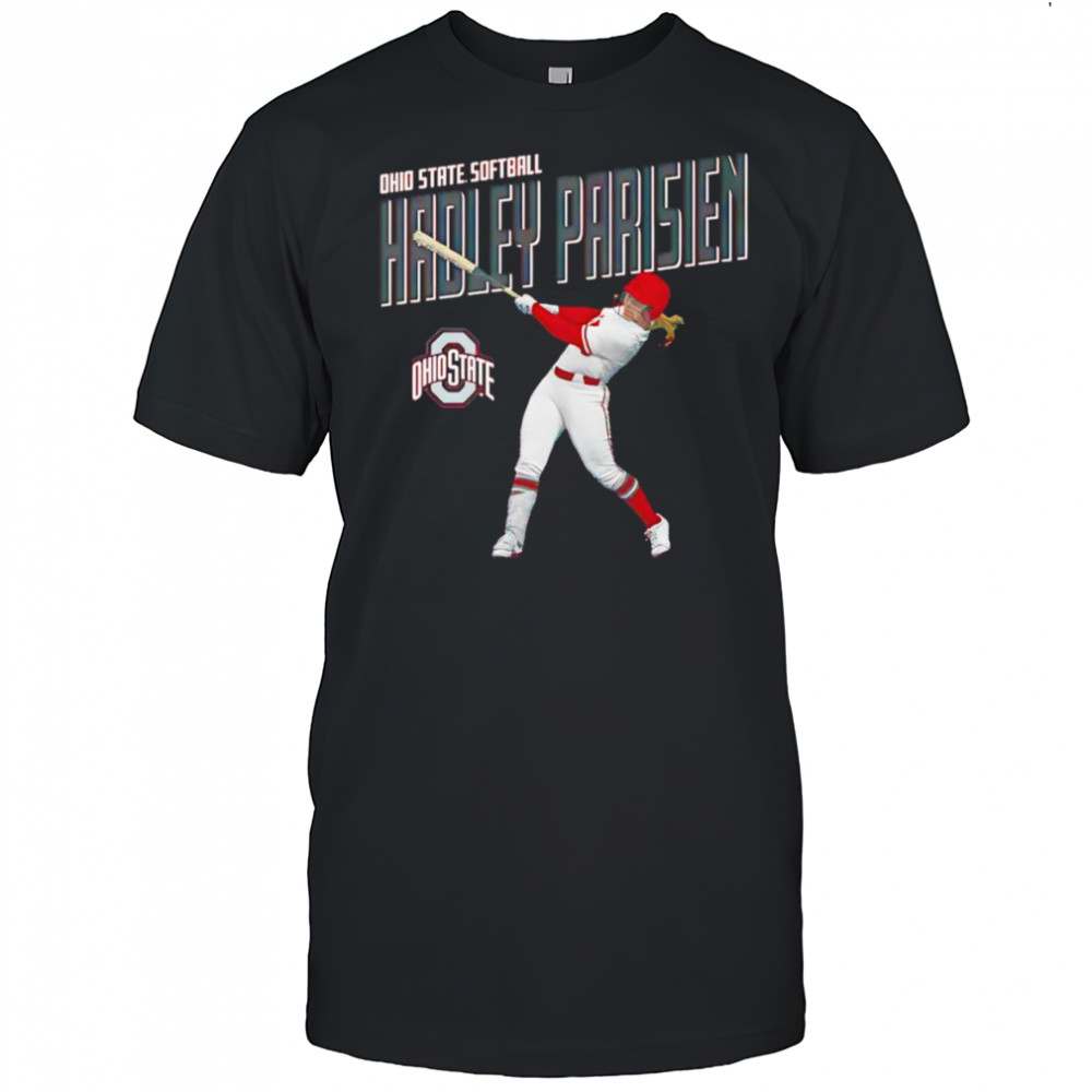 Hadley Parisien Ohio State softball cartoon shirt