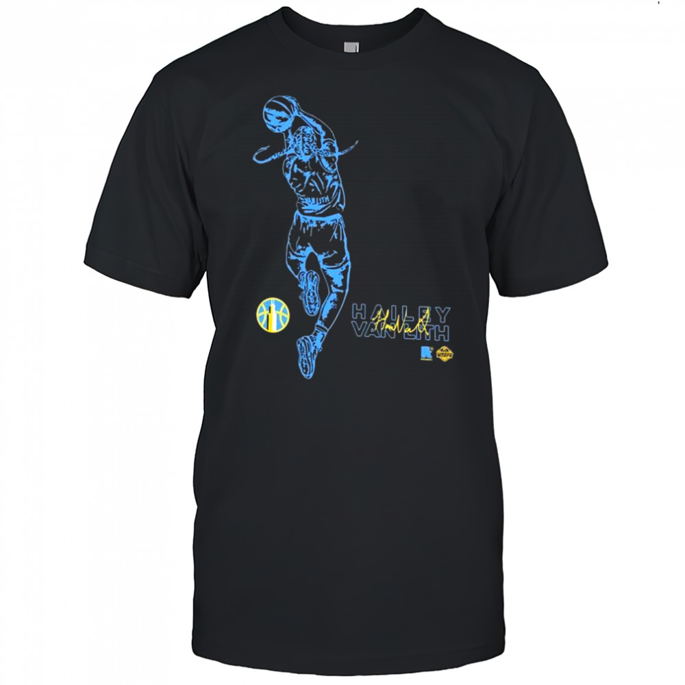 Hailey Van Lith Chicago Sky WNBA Draft Night Signature t-shirt