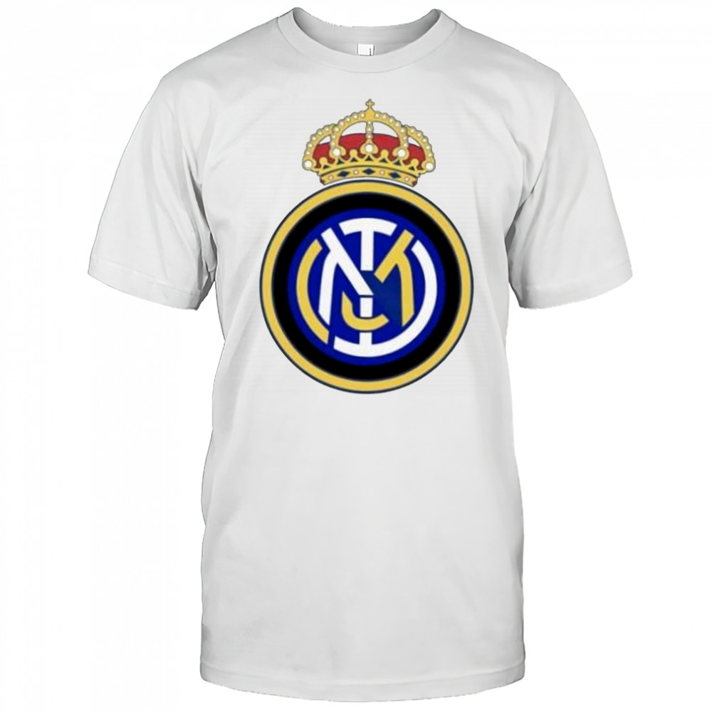 Hala Madrid Real Madrid and Inter Milan logo mashup shirt