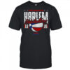 Harlem Globetrotters cracked font 1926 shirt