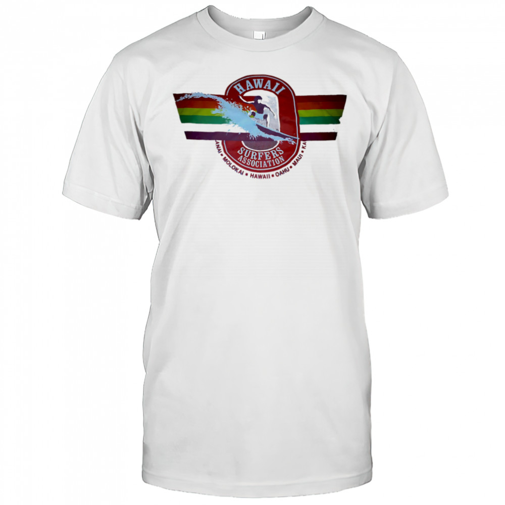 Hawaii Surfers E Associations logo vintage shirt
