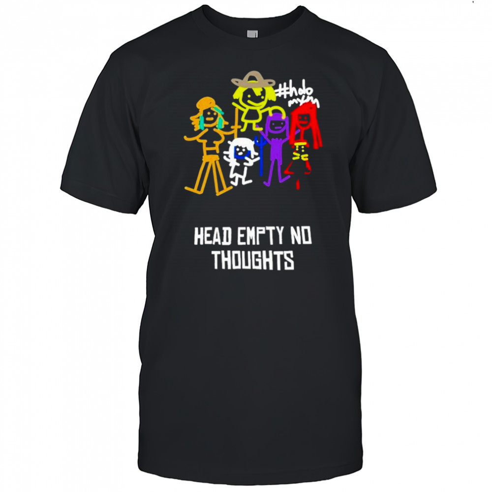 Head Empty No Thoughts T-Shirt
