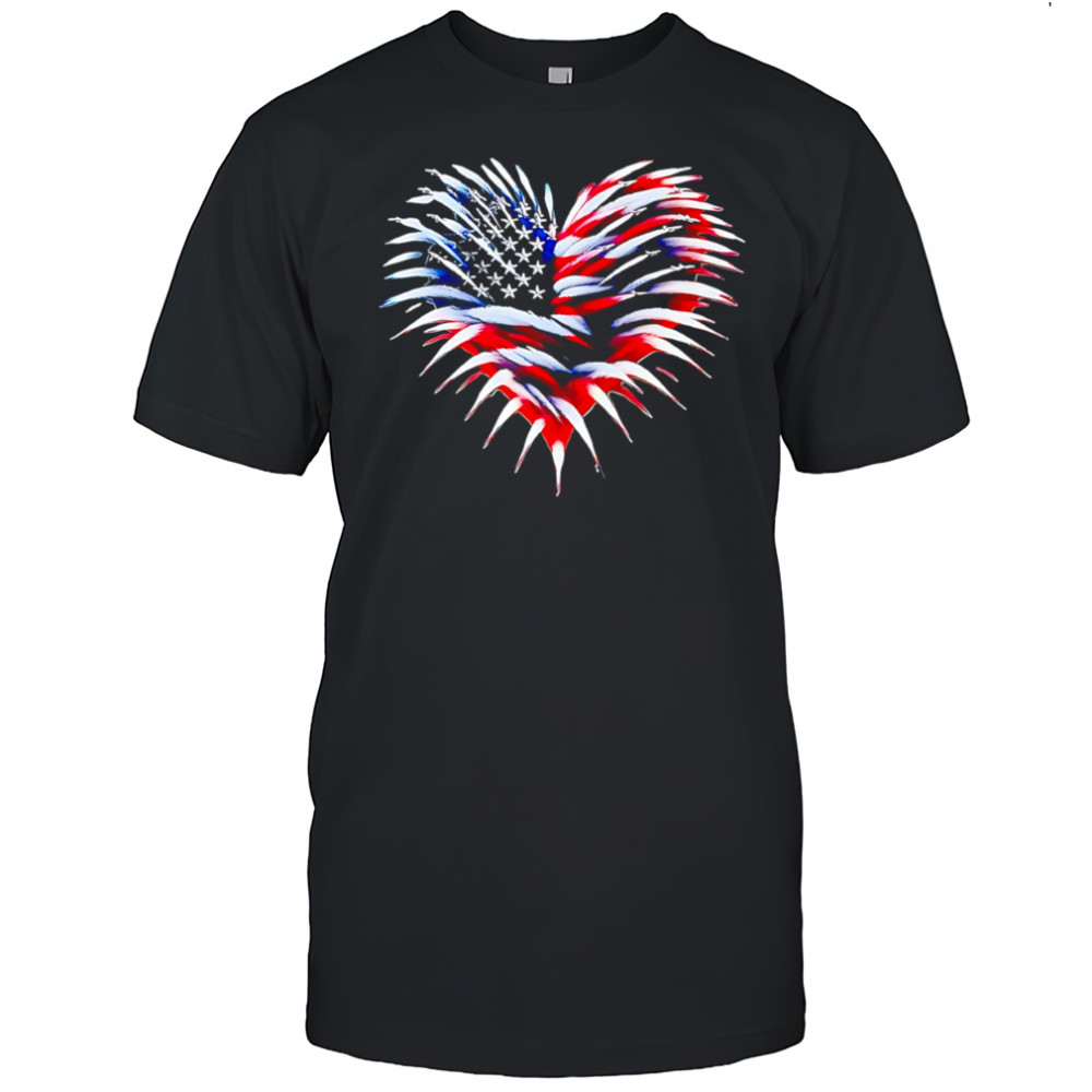 Heart hedgehog shirt