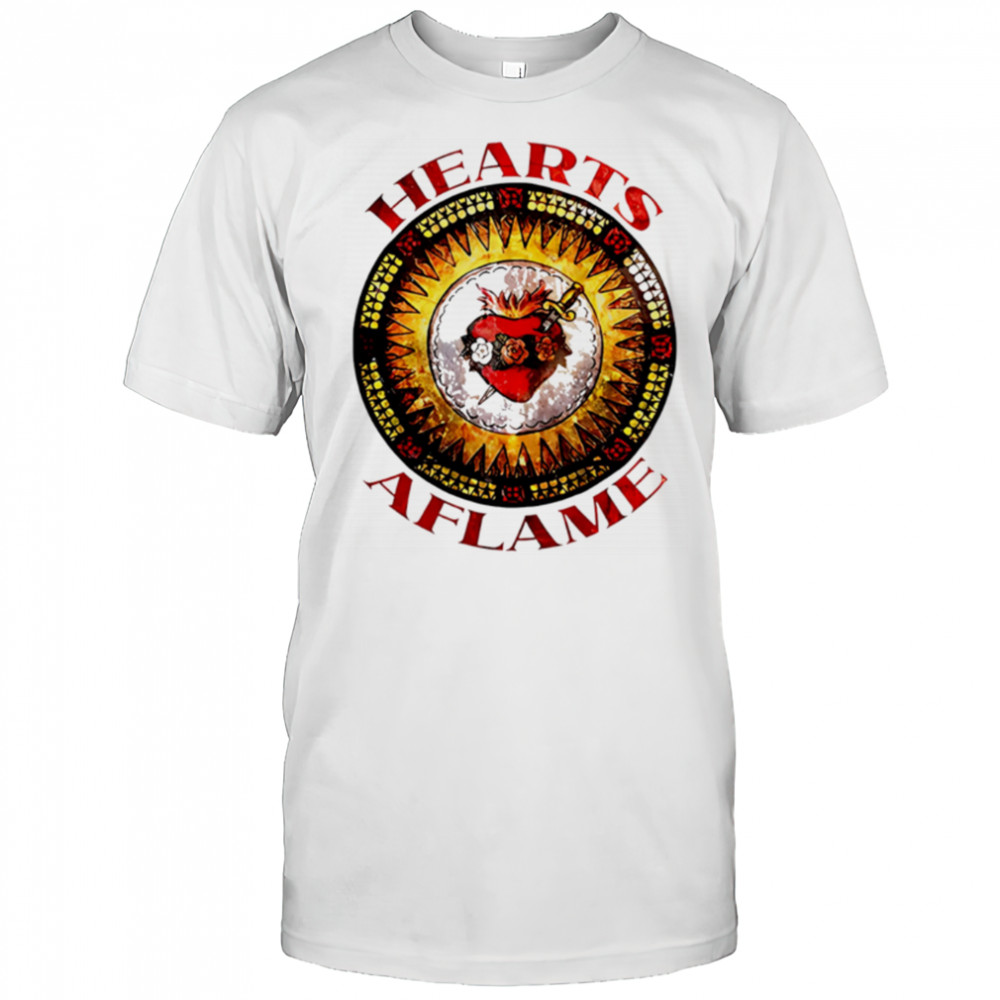 Hearts Aflame Filthy Lucre logo shirt