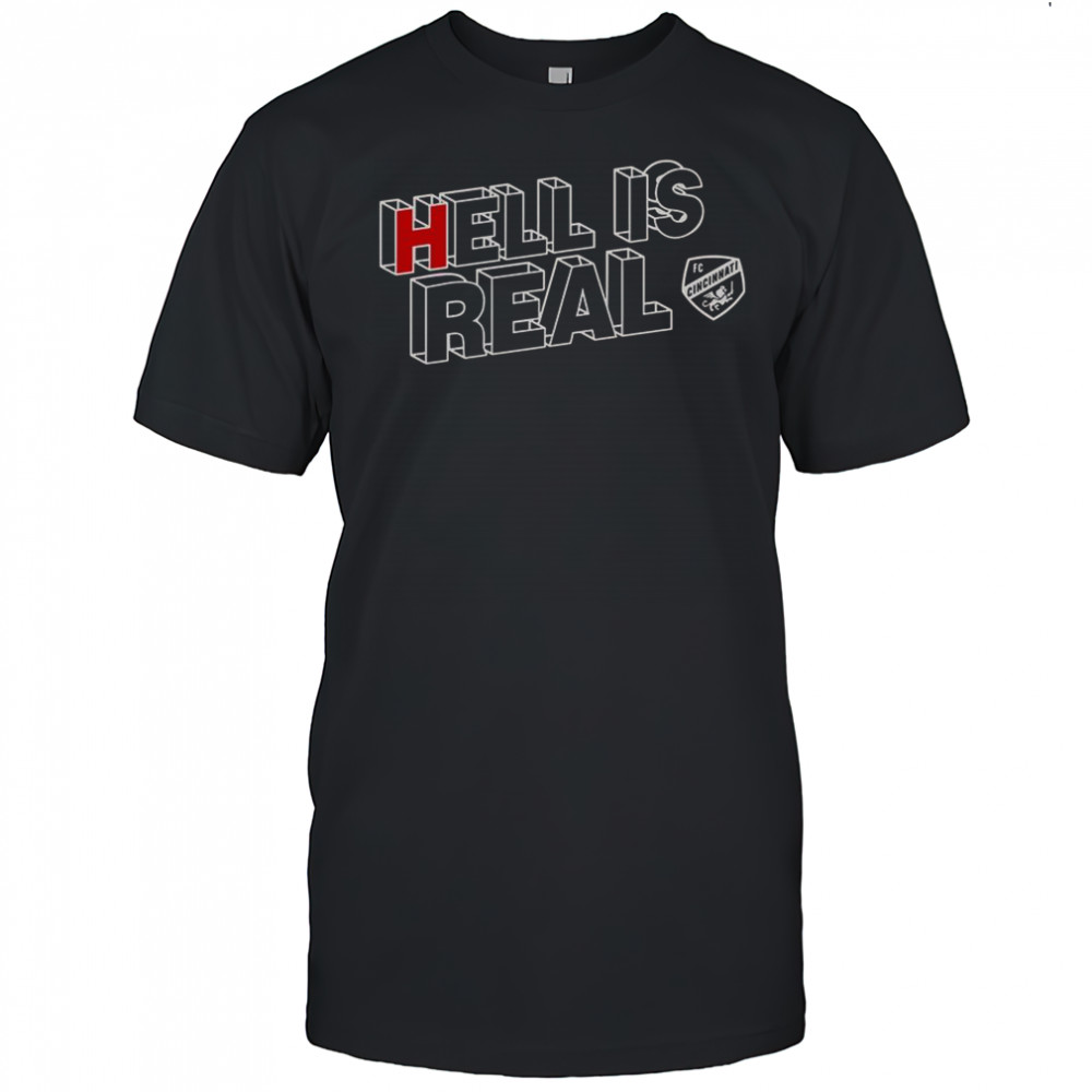 Hell Is Real Coordinates Columbus T-Shirt