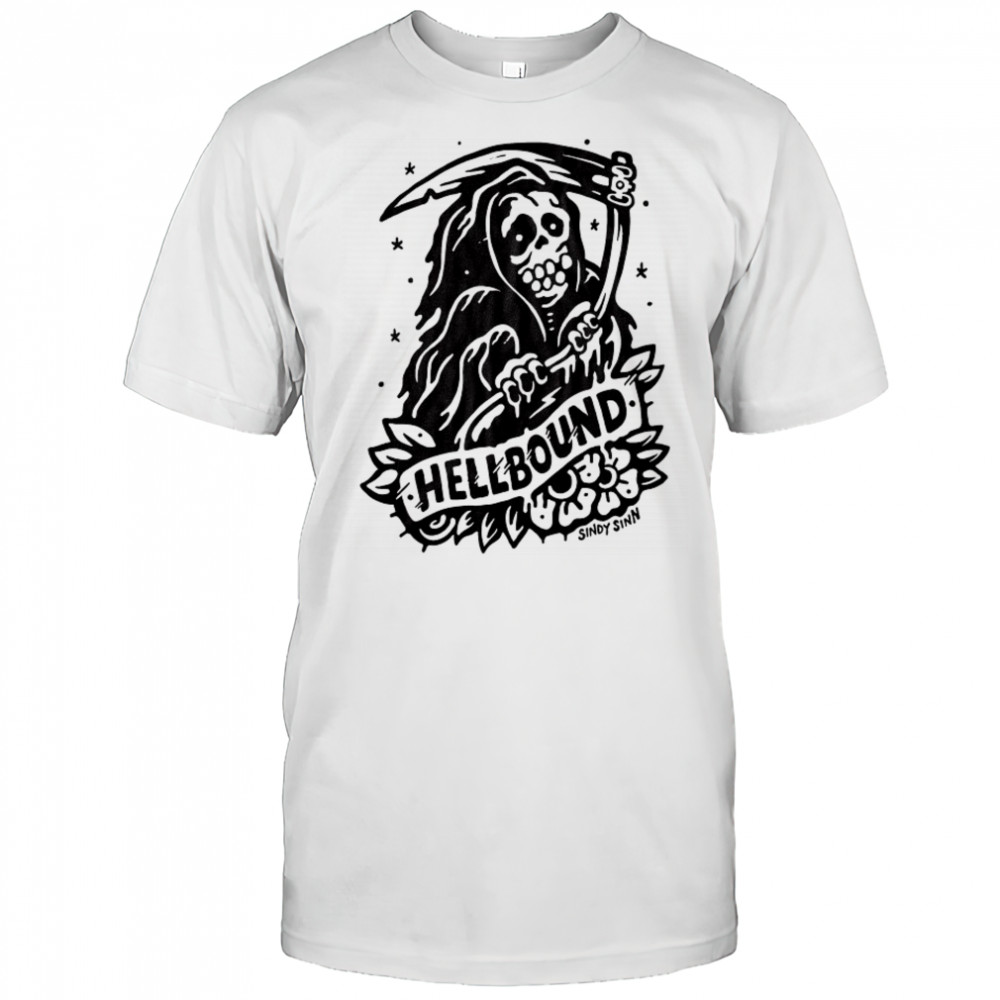 Hellbound Grim Reaper Sindy Sinn T-shirt