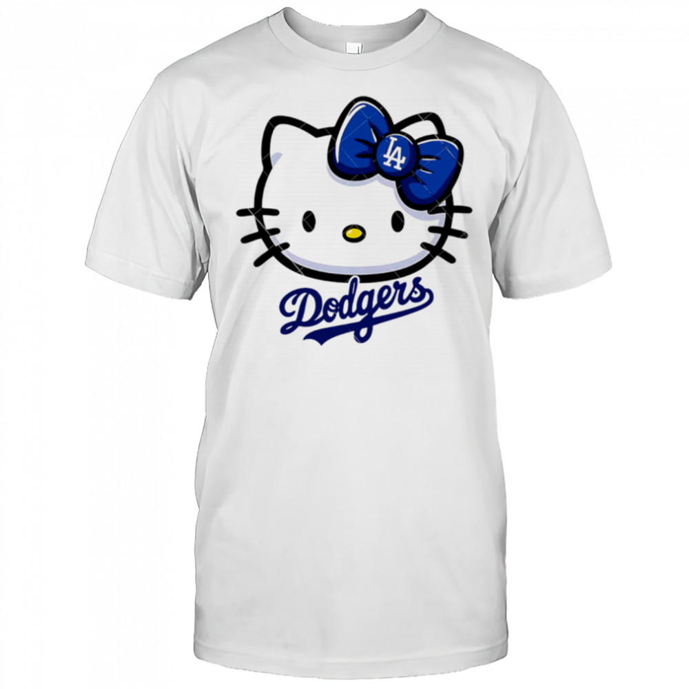 Hello Kitty Los Angeles Dodgers Hello Kitty LA MLB shirt