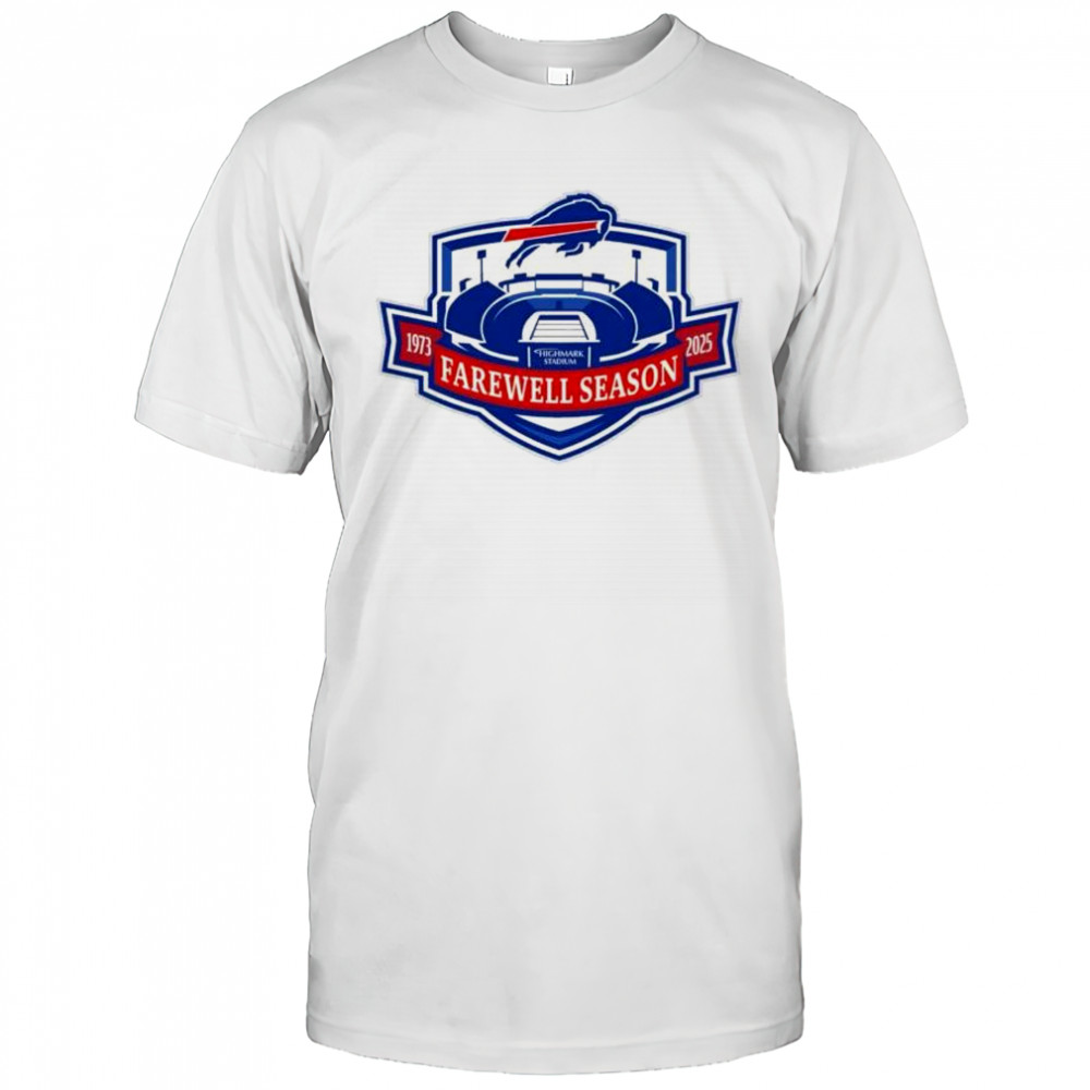 Highmark Stadium Farewell Season 1973-2025 Buffalo Bills t-shirt