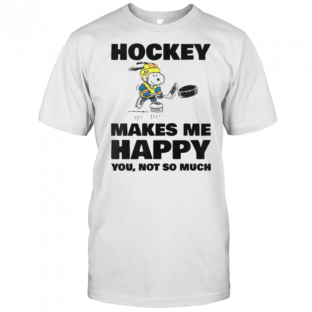 Hockey Makes Me Happy T-Shirt