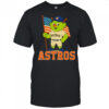 Houston Astros Orbit mascot American flag shirt