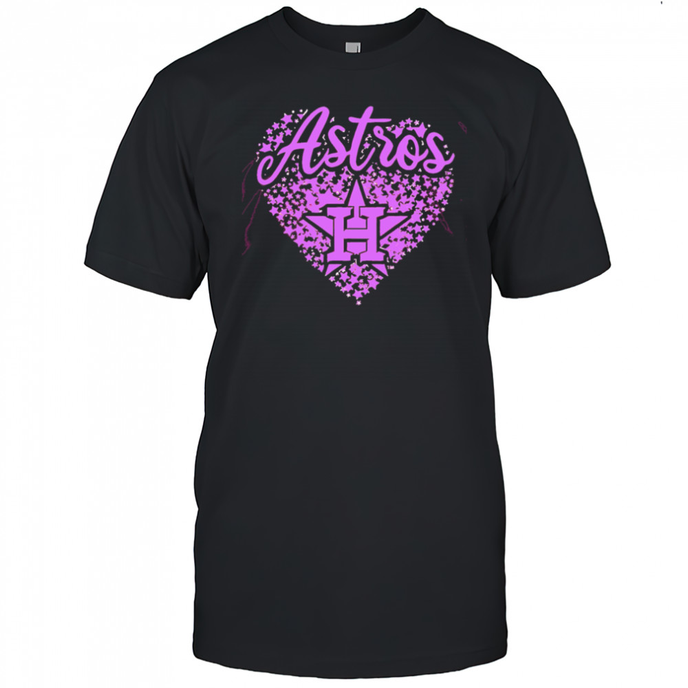 Houston Astros Princess 2025 heart shirt