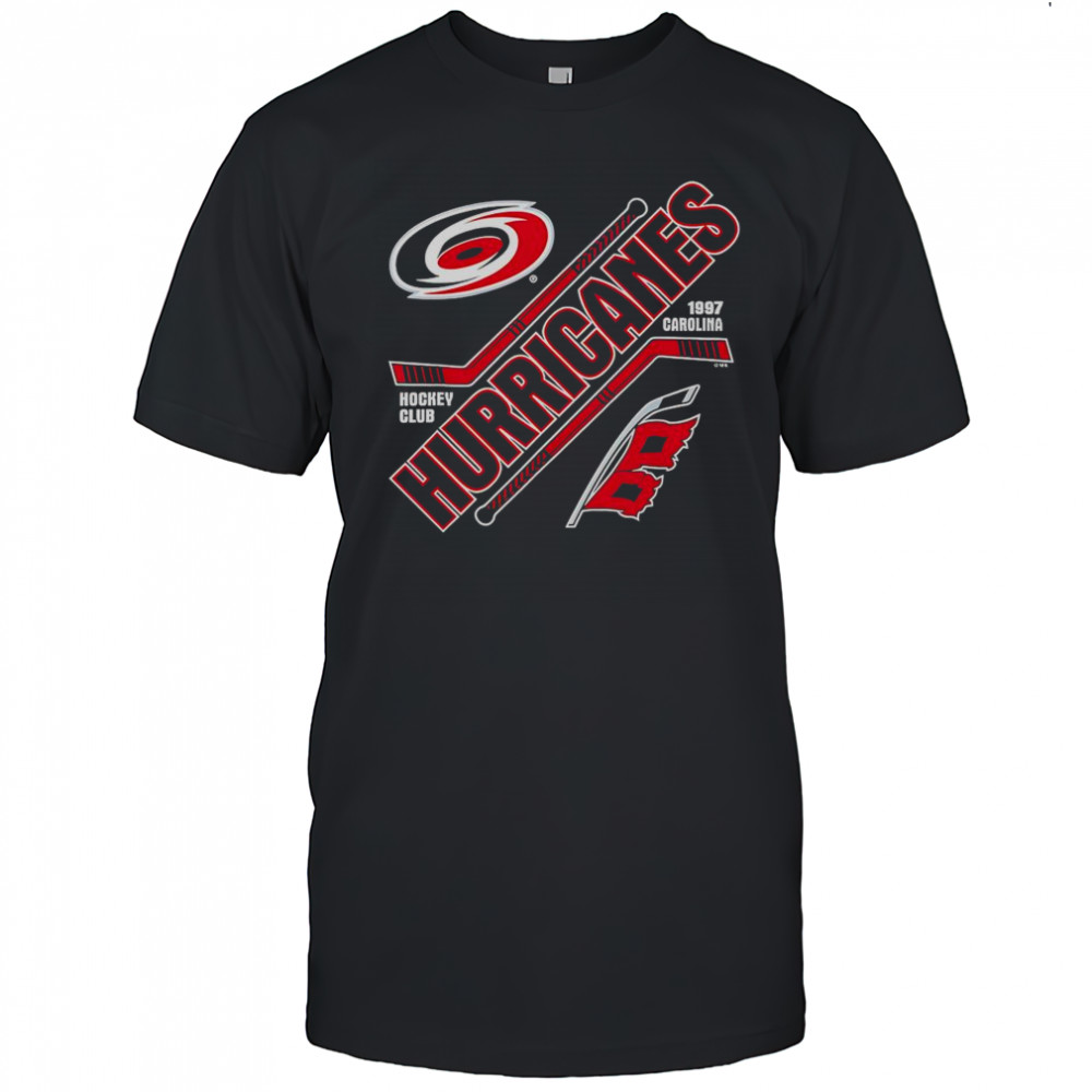 Hurricanes Force Black Officially Licensed Hockey T-Shirt