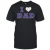 I heart dad Detroit Tigers shirt