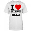 I Love Nieve Ella T-shirt