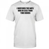 I watched the nats win in less than two hours shirt