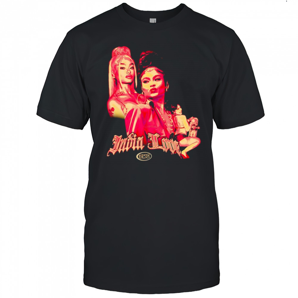 India Love Celebrity graphic shirt