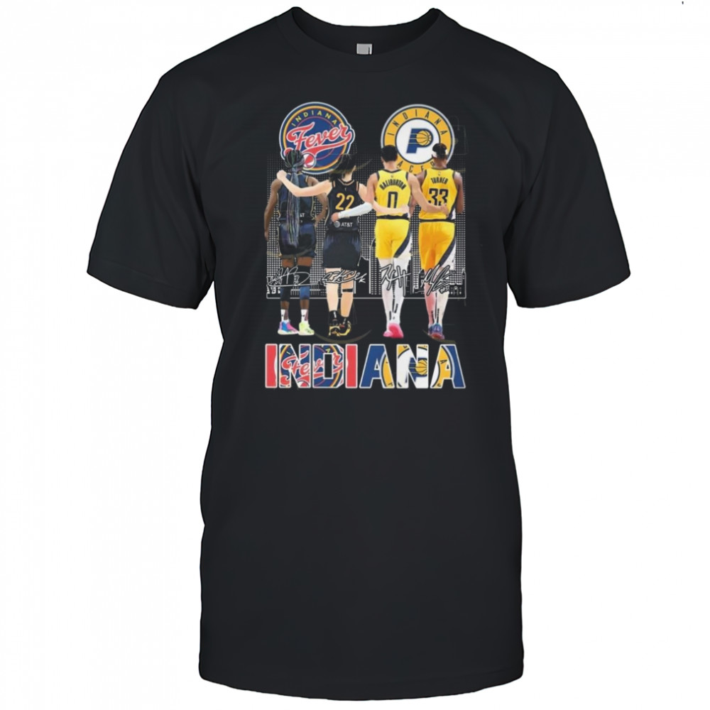 Indiana Fever x Indiana Pacers Signatures 2025 Shirt
