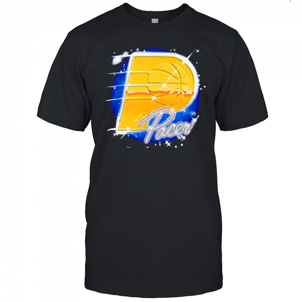 Indiana Pacers Chrome Logo 2025 shirt