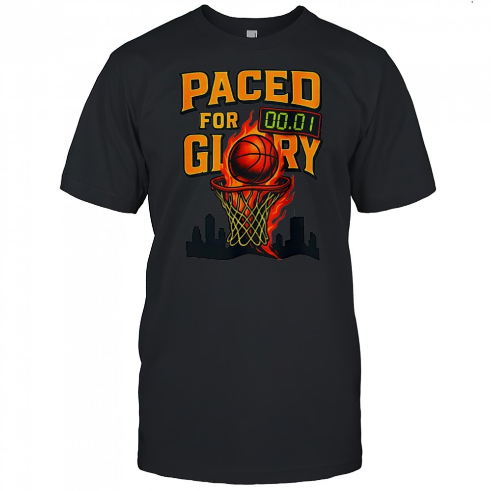 Indiana Pacers NBA Basketball fire 2025 Paced for Glory shirt