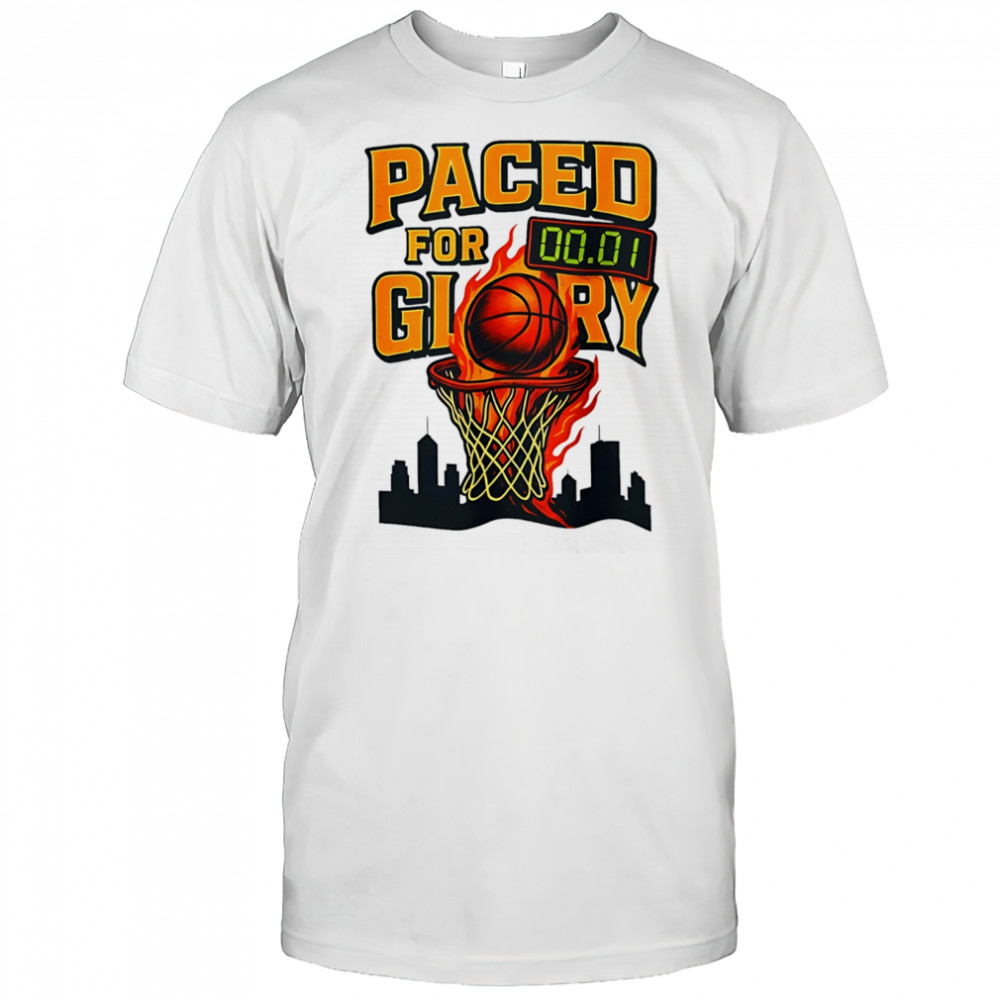 Indiana Pacers NBA Basketball fire 2025 Paced for Glory shirt