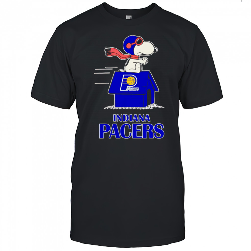 Indiana Pacers Nba Basketball Snoopy House 2025 shirt