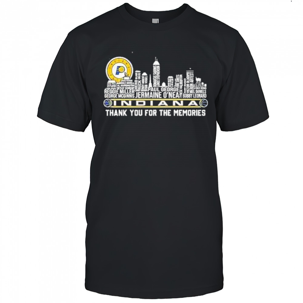 Indiana Pacers Thank You For The Memories Shirt