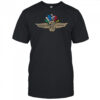 Indianapolis Motor Speedway Wing Wheel Flag Logo T-Shirt