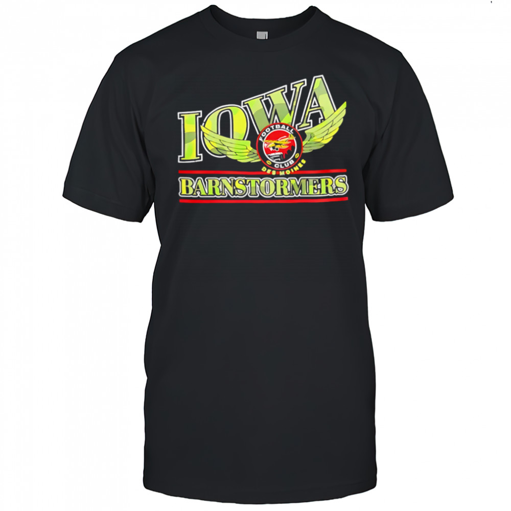 Iowa Barnstormers 2025 Military Appreciation Limited Edition shirt