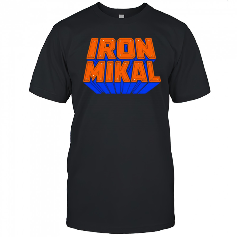Iron Mikal Bridges New York Knicks shirt