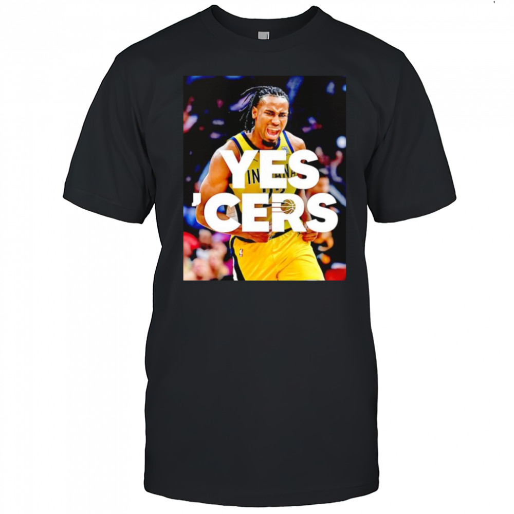Isaiah Jackson yes ‘Cers shirt