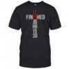It Is Finished John 19 30 Gospel Bible Verse Christian T-Shirt