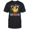 It's My Birthday Rubber Duck Lover Kids Girls Boys Bday shirt