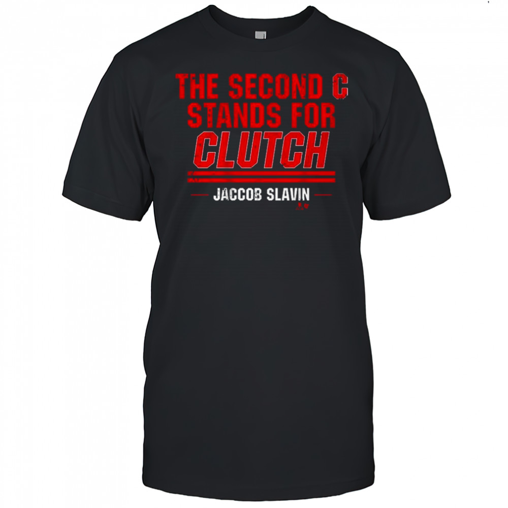 Jaccob Slavin The Second C Stands For Clutch Carolina Hurricanes 2025 t-shirt