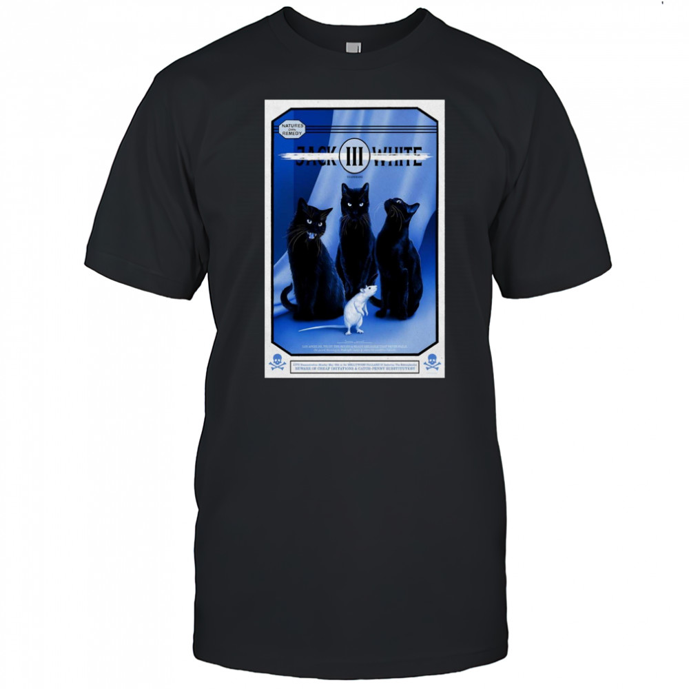 Jack White Hollywood Palladium Hollywood Los Angeles CA Live May 12 2025 t-shirt