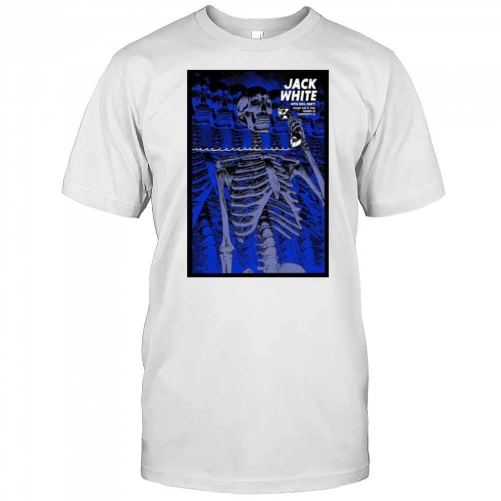 Jack White Sacramento California 2025 Poster shirt