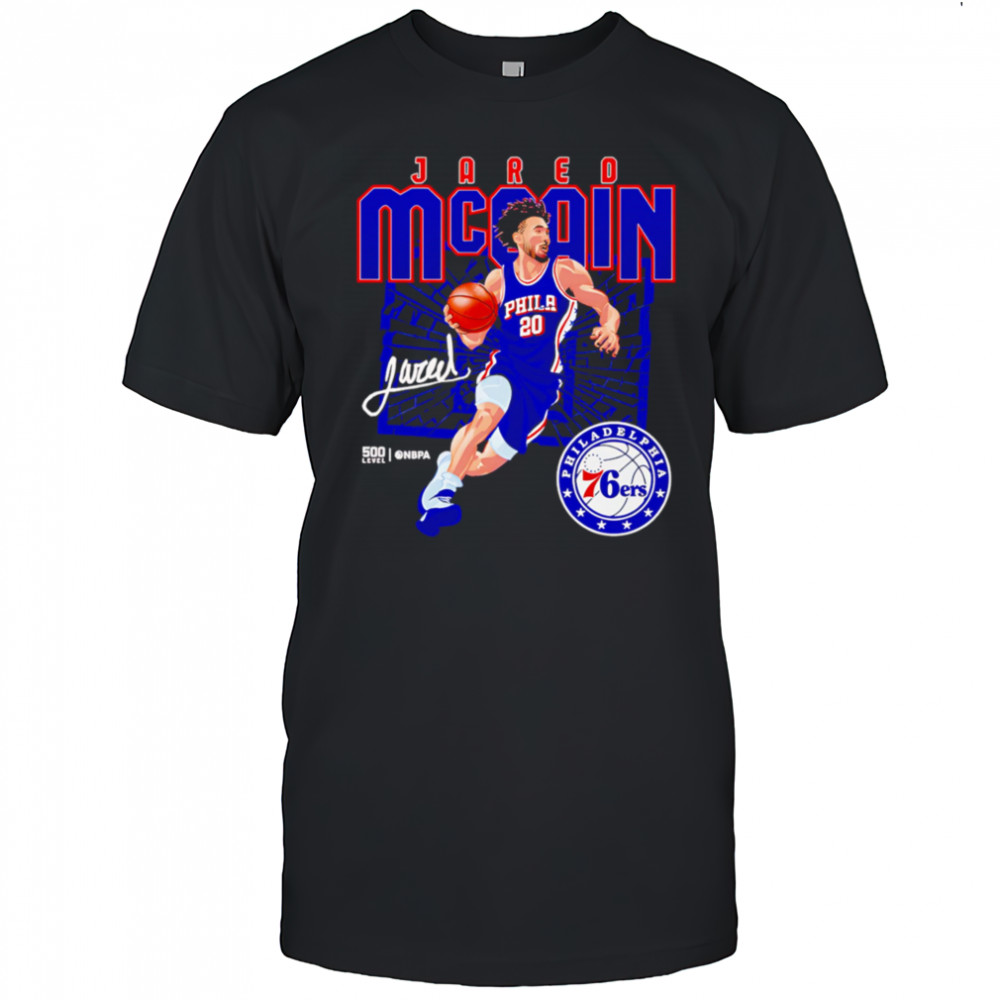 Jared McCain Philadelphia 76ers Shattered shirt