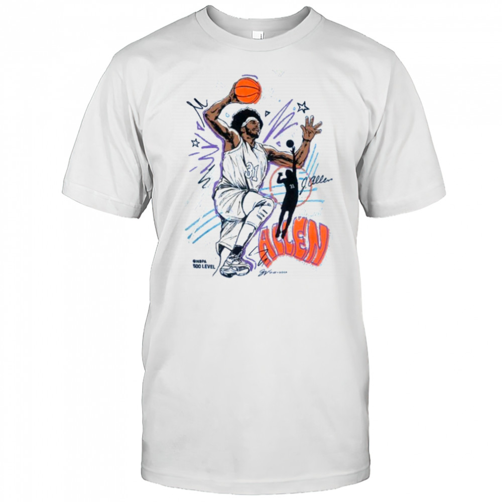 Jarrett Allen Sketch T Shirt
