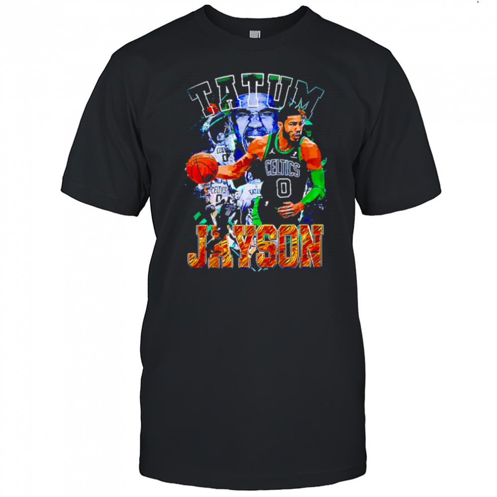 Jayson Tatum Boston Celtics graphic player shirt