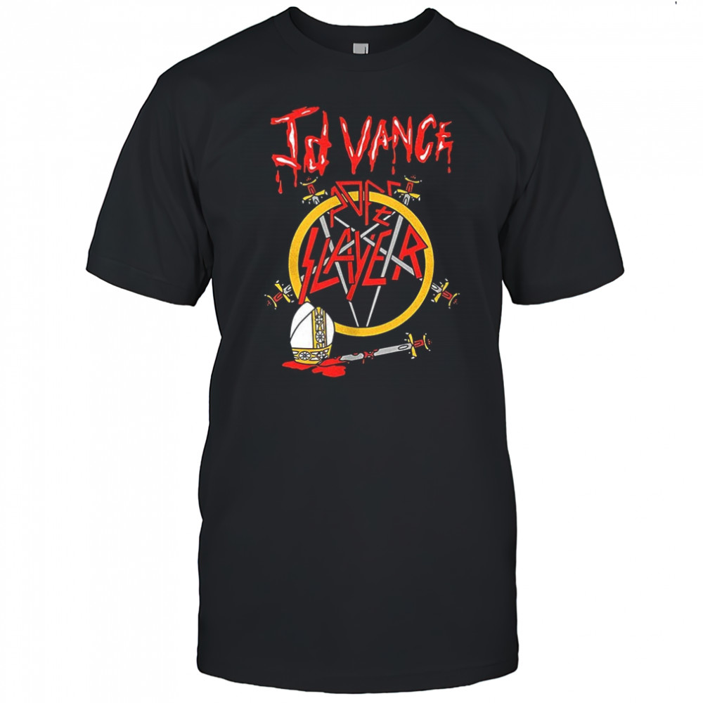 JD Vance Pope band shirt