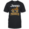 Jeep car San Diego Padres shirt